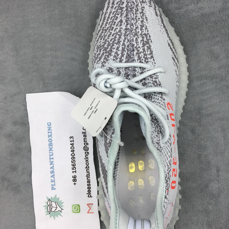 Authentic Yeezy 350 V2 Boost Blue Tint